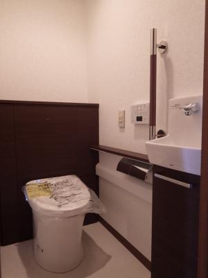 システムトイレで高級感のあるトイレに変身