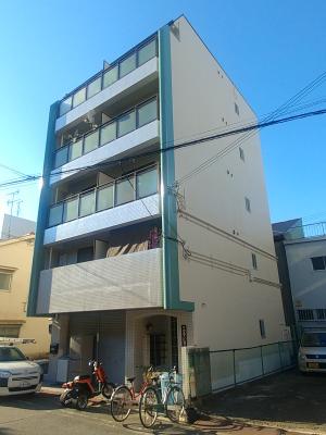 大阪市で５階建てマンションの塗装工事