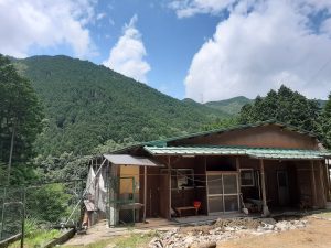 豊能町で山荘のリフォームが始まります